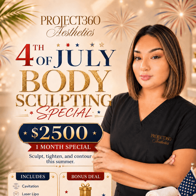 Summer special at Project360 Aesthetics in Pearland, TX